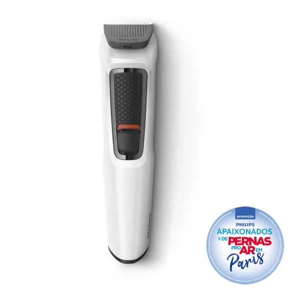 Aparador de Pelos Philips Multigroom Branco Bivolt MG3721/77