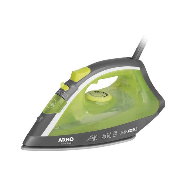 Ferro a Vapor Arno Ecogliss 1740W Branco/Verde 220V FEC1