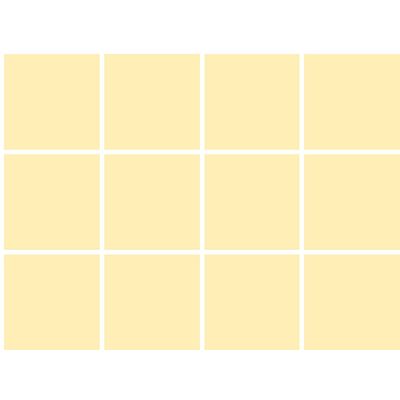 Papel de Parede Doce Estilo Geométrico Amarelo 82366