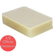 Polaseal plástico para plastificação 1/2 Ofício 170x226 0,10mm 100un