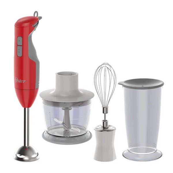 Mixer Oster Delight Funcao Turbo 250W Vermelho 220V FPSTHB2615R-057