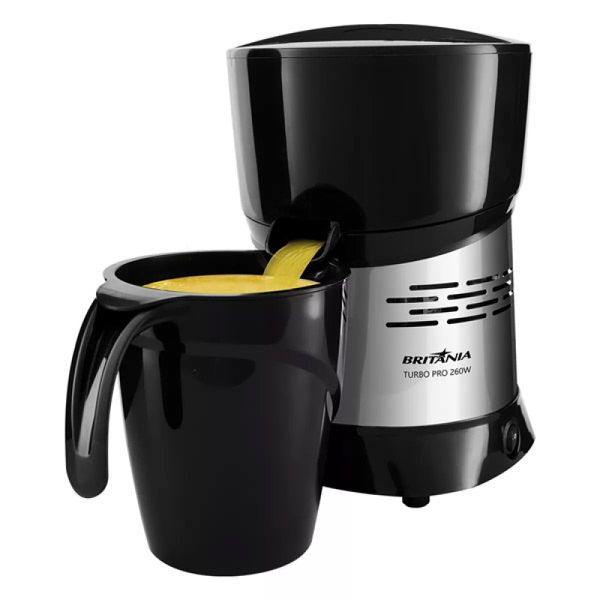 Espremedor de Frutas Britania Turbo Pro 260W 1,3L Bivolt 033303003