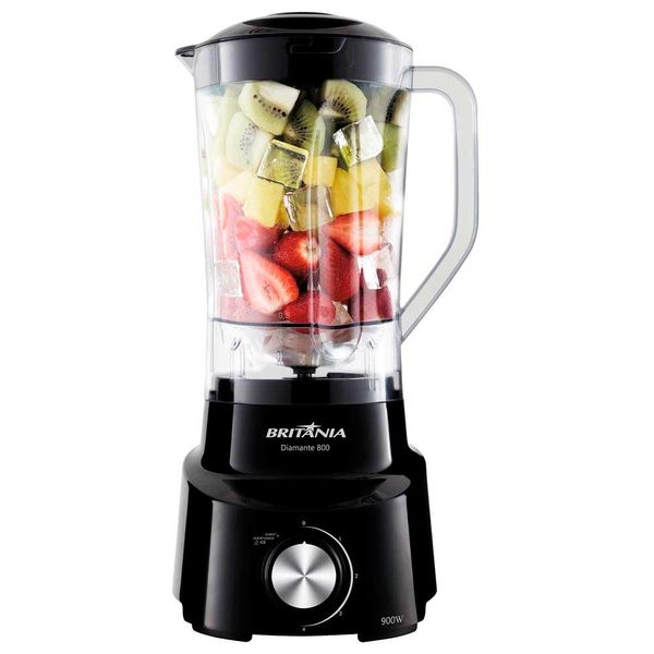 Liquidificador Britania Diamante 800 800W Preto 220V 033102118