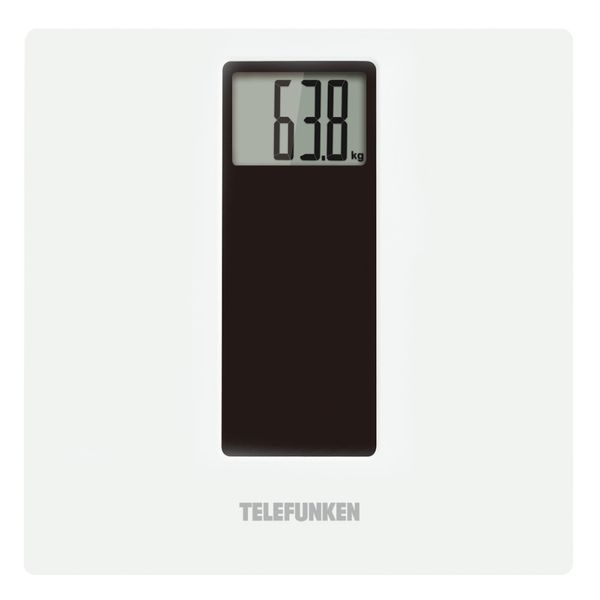 Balanca Digital Corporal Telefunken 4 Sensores 150kg Branco TFBS400