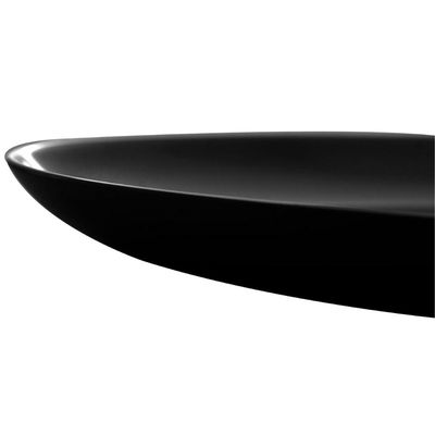 Prato de Vidro Opalino 32cm Lyor Black Friends Time Pizza Luminarc Preto Avulso