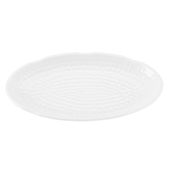 Travessa Oval Haus Texture Branca 30,5cm 52801/005