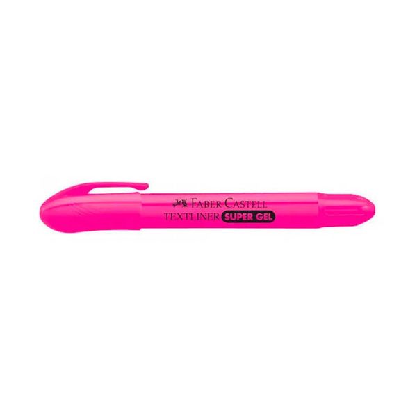 Marcador de Texto Gel Rosa - Faber Castell SM/155728