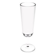 Taça para Espumante Champanhe Crippa Plástico Transparente