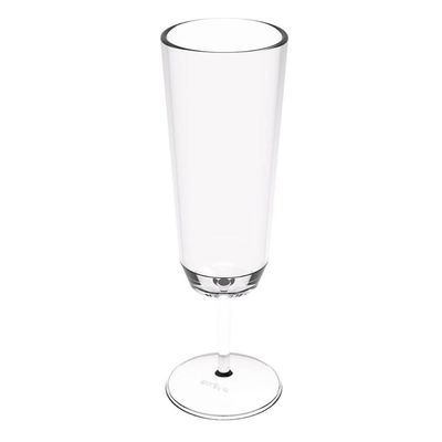 Taça para Espumante Champanhe Crippa Plástico Transparente