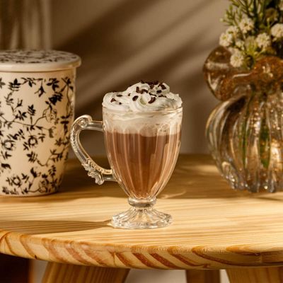 Xícara para Cafézinho 100ml Cristal Imperial Lyor Taça de Café Transparente Cafeteria Padaria