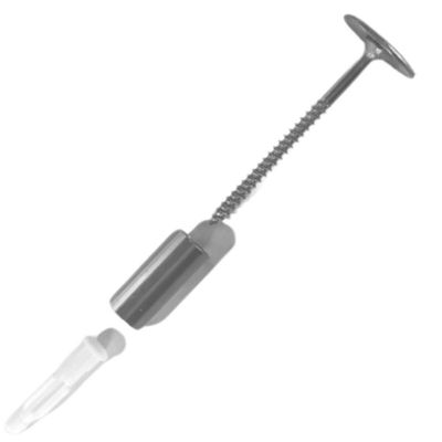 Gancho de Metal para Parede Pino 4cm Cromado Espelho Cabide Roupa