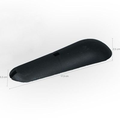 Kit 100 Ombreiras para Cabides Pretos Resistentes Plásticos Organize Roupas Closets Armários Cinquetti
