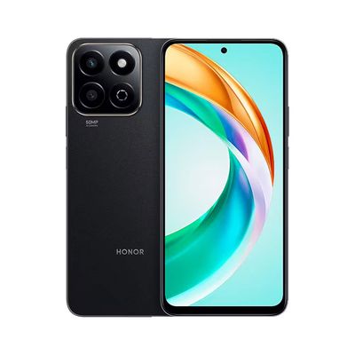 Smartphone HONOR X6B 5G Preto 256GB, 4+4GB RAM Turbo, Tela de 6.6??, Snapdragon 4ª geração e Câmera Traseira Dupla de até 50MP Preto / Bivolt