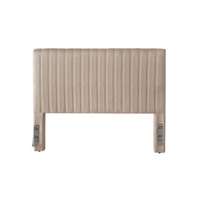 Cabeceira Cama Box Queen 1,60m Estofada Havai Linho Bege