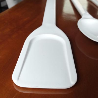 Espátula Pá Plástica Branca Industrial Larga 74cm Caldeirão Cozinha Cinquetti Restaurante