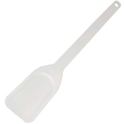 3 Espátulas Restaurante Pás Plásticas Brancas Industrial Larga 74cm Caldeirão Cozinha Cinquetti