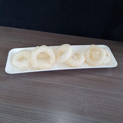 Petisqueira Retangular Prato Porta Petisco Coza Grande Branco