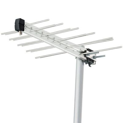 Antena Digital Externa Log Para Tv Hdtv-uhf-4k 12dbi 20 Ele