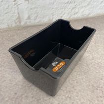 Kit 6 Porta Sachês Pretos Molhos Chá Açúcar Uno Coza Organizador de Mesa