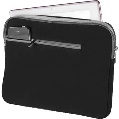 Case Neoprene Para Notebook Até 15,6 Polegadas Preto E...