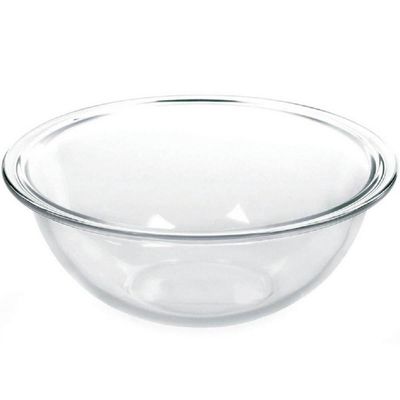 Tigela de Vidro Temperado Marinex Plus Astral 1,5L Bowl Pote Redondo Transparente sem Tampa