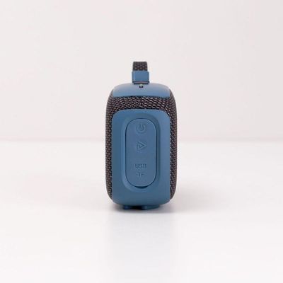 Caixa De Som Portatil Com Alca Azul
