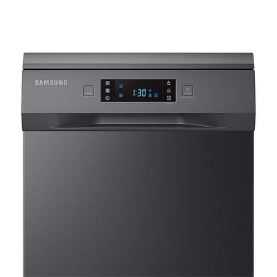 Lava-louças Samsung Black Inox com 10 Serviços, Limpeza Silenciosa e Display LED Preto / 220V