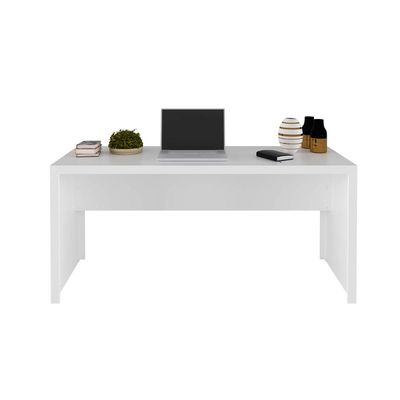 Mesa para Escritório 163cm ME4109 Branco Tecnomobili
