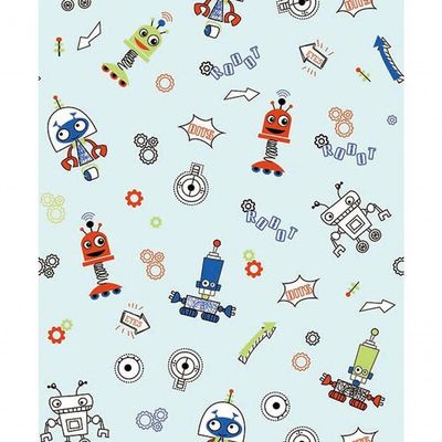 Papel De Parede Pure Kids Teens Robots Kt68452 Tam. 4m² Papel De Parede Pure Kids & Teens Robots Kt68452