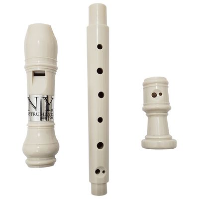 Kit 25 Flautas Doce Barroca FL 20B New York