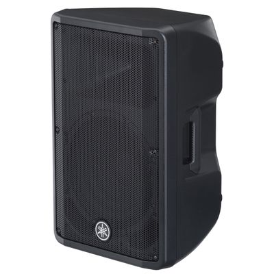 Caixa Acústica Ativa Amplificada DBR 12 Preta Yamaha