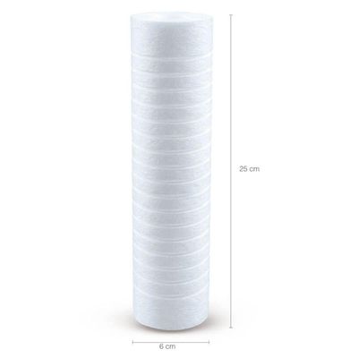 Refil Acqua 230RH 9.3/4' POE Filtro Acquabios Caixa de Água Ranhurado