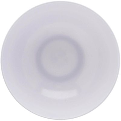 Conjunto 6 Bowls de Melamina Brancos 400ml Cumbuquinhas Tigelas Lyor Sobremesa Frutas