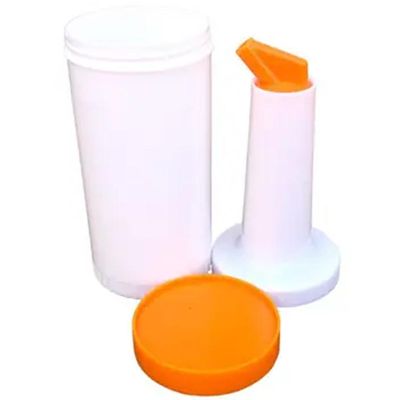 Garrafa Plástica Store'n Pour 1 Litro Laranja Weck para Drinks Xaropes Mixologista