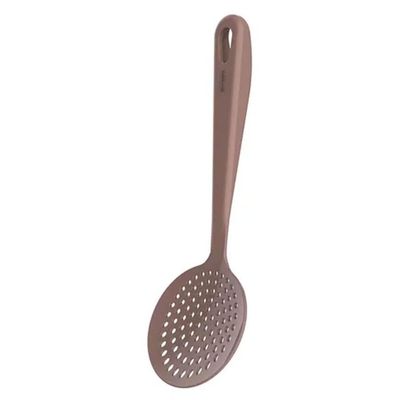Kit 12 Espumadeiras Cozinha Fritura Arroz Escumadeira de Nylon Kitch Crippa Amêndoa