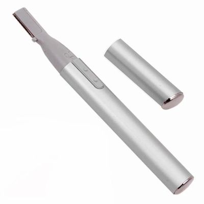 Mini Aparador Elétrico Sobrancelhas Buço Caneta Depiladora Caneta Preta