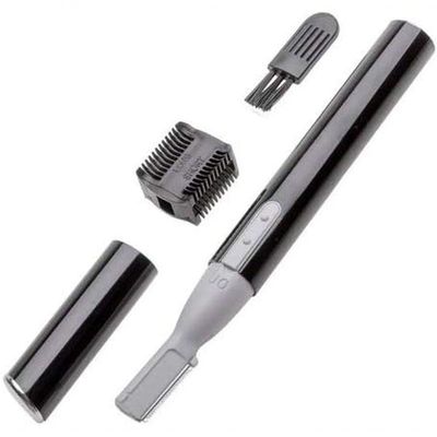 Mini Aparador Elétrico Sobrancelhas Buço Caneta Depiladora Caneta Preta