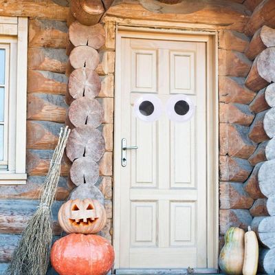 Olhos De Fantasma Acessório Decoração De Halloween