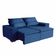 Sofá Paris 4 Lugares 2,20cm Retrátil E Reclinável - De Casa Décor E Estofados Azul