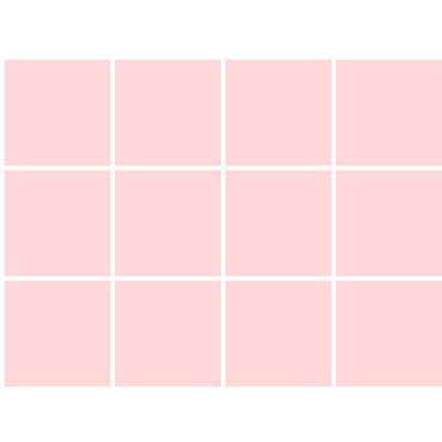 Papel de Parede Doce Estilo Geométrico Rosa 82410