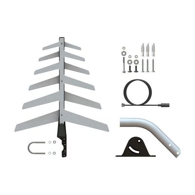 Antena Externa Digital Para Tv 2 Em 1 Hdtv-uhf Dtv-1500...