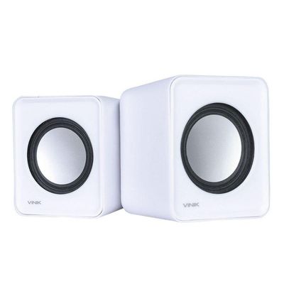 Caixa De Som 2.0 Usb 5v 2x 1w Com Controlador De Volume