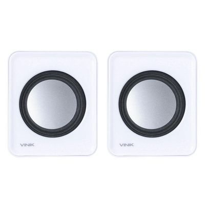 Caixa De Som 2.0 Usb 5v 2x 1w Com Controlador De Volume