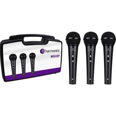 Kit De Microfone Harmonics Mdu201 Com 3 Microfones...
