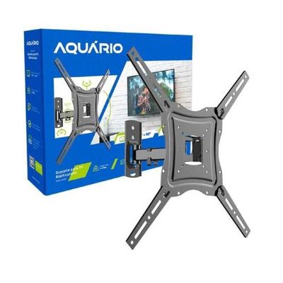 Suporte Biarticulado Para Tv Universal 26-60 Sav-3400 Aquário