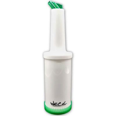 6 Garrafas Store'n Pour 1l Coloridas Sucos Licores Drinks Bartender Mixologista