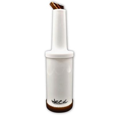 6 Garrafas Store'n Pour 1l Coloridas Sucos Licores Drinks Bartender Mixologista