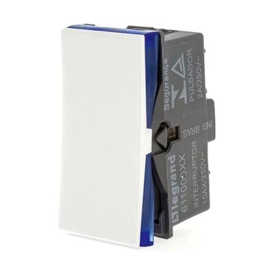Interruptor Paralel 10a 250v B.parafuso 1m Branca 611001bc
