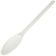 12 Colheres para Cozinha Industrial 59cm Plásticas Brancas Mexer Alimentos Restaurantes