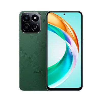 Smartphone HONOR X6B 5G Verde 256GB, 4+4GB RAM Turbo, Tela de 6.6, Snapdragon 4ª geração e Câmera Traseira Dupla de até 50MP Verde